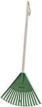 Superio Kids Rake with Hardwood Handle, Gardening and Lawn Care Tools for Kids, Sweep Leaves and Tidying Up The Garden, Plastic Tines and Heavy Du...