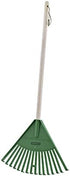 Superio Kids Rake with Hardwood Handle, Gardening and Lawn Care Tools for Kids, Sweep Leaves and Tidying Up The Garden, Plastic Tines and Heavy Du...