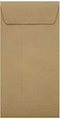 LUXPaper #7 Coin Envelopes | Peel & Press | 3 1/2" x 6 1/2" | Grocery Bag Brown | 70lb. Text | 50 Qty...
