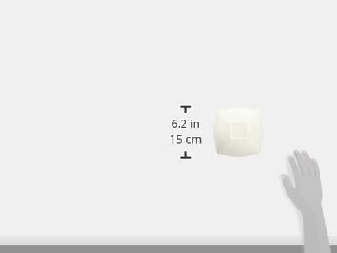 Square Fancy White Plastic Serving Bowls - 16oz (4 Count) - Elegant Display For Catering, Parties & Events...