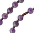 Sine Cera Amethyst/Jujube Wood 5 Decade Catholic Rosary, Laser Engraved Crucifix/Double-Sided Centerpiece, Smooth 6mm Beads...