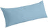 Comfort Beddings Body Pillow Cover Pillowcase 20 x 72 Zipper Closer 100% Organic Cotton 600 Thread Count Premium Light Blue Body Pillowcases Pillo...