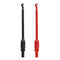 ZB-T12S Automotive Wire Piercing Probe Wire Piercing Clip Puncture WireBack Probe Pins Red Black 160 * 16mm?Use for 4mm Banana Extended Test Cable...