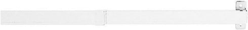 Graber Flat Lock-Seam Sash Rod (6 to 11-Inch Adjustable Width, White)...