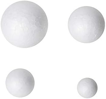 240 Pack Foam Balls -Craft Balls DIY Home, School Craft Project -240 Bulk Foam Balls, 4 Sizes .8’’, 1.2’’, 1.6’’, 2’’ Inches...