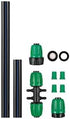 3/4 to 1/4 (4 Way) Drip Tubing Adapter US Garden Hose GHT 3/4 Threaded Adapter Connector Fittings for Drip Irrigation System...