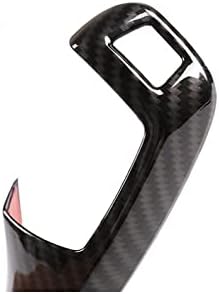 ABS Carbon Fiber Look Gear Shift Knob Trim Cover Fit for BMW 3 4 Series X3 X4 X5 X6 F10 F30 f32...