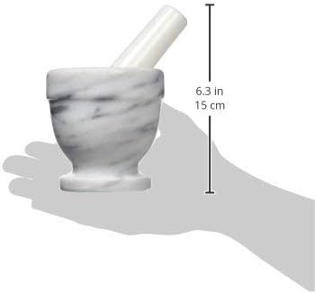 Norpro Marble Mortar, Pestle (Colors May Vary)...
