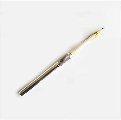 1Pc Professional Pencil Extenders Dual Head Pencil Extender for Artists Adjustable Metal Handle Pen Holder Lengthener for School Office Desk Suppl...