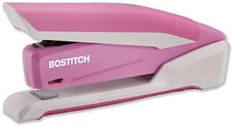 Pink Ribbon Desktop Stapler, 20-Sheet Capacity, Black/Pink by ACCENTRA, INC. (Catalog Category: Paper, Pens & Desk Supplies / Staplers / Desktop)...