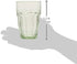 Bormioli Rocco Rock Bar 12.5 oz. Long Drink Stackable Tempered Beverage Glasses for Cold Drinks, Water, and Cocktails, Set of 6, Mint Green...