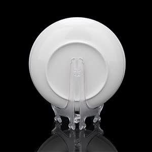 20 Pack Plastic Easel Plate Stands for Display Pictures, Photo, Dish, Art Pieces, Certificates, Placecard, Posters, Envelopes and Small Boards, 2 ...