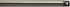 Kichler 360000AP Accessory Fan Down Rod 12-Inch, Antique Pewter...