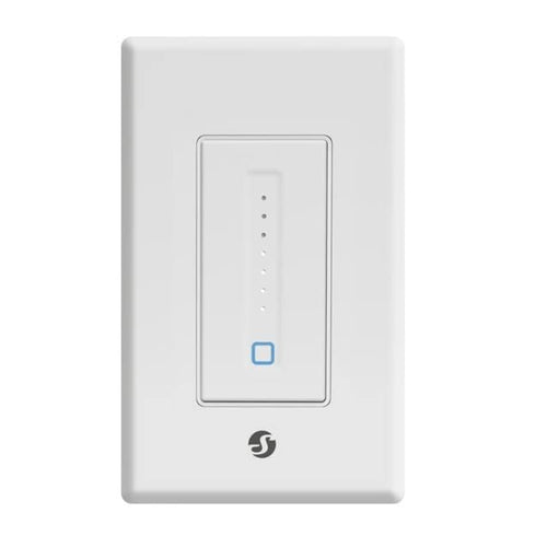 Shelly Plus Wall Dimmer | WiFi & Bluetooth Smart Wall Dimmer Relay | Home Automation| Compatible with Alexa & Google Home | iOS Android App| No Hu...