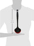Le Creuset Revolution Bi-Material Ladle, 12" x 3.5", Cerise...