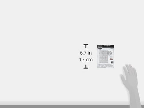 Sizzix 3-D Texture Fades Embossing Folder, Multicolor...