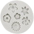 1Pc 3D Mini Daisy Flower Molds Silicone Resin Fondant Mold Flower Shape Pastry Baking Molds Cake Decorating Tools DIY Chocolate Candy Cake Decor A...