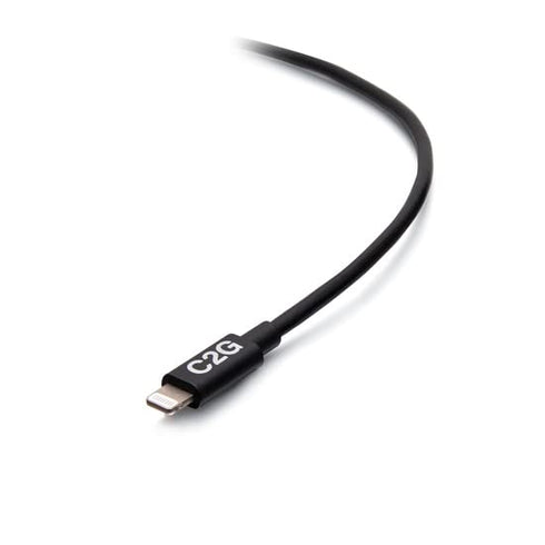 3ft (0.9m) USB-C® Male to Lightning Male Sync and Charging Cable - Black......
