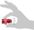Edelbrock 8087 Blue Anodized Aluminum Carburetor Inlet Fitting , Red...