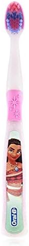 Oral-B Princess Toothbrush for Little Girls, Children 3+, Extra Soft, Moana Characters - 1 Count...