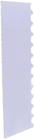 PME Tall Patterned Edge Side Scraper for Cake Decorating - Scallop (PS64)...