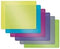Better Kitchen Products Flexible Plastic Cutting Board Mats, Set of 6, Textured, 6 Vivid, Translucent Colors Assorted...