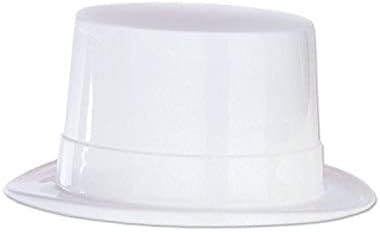 Beistle 66625 24-Piece Plastic Toppers, White...