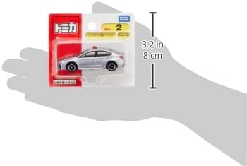 Takara Tomy Tomica No. 2 Subaru WRX S4 Covered Patrol Car (Blister Package), Mini Car, Toy, Ages 3 and Up, Blister Packaging, Toy Safety Standard ...