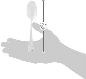 Winco 12-Piece Elite Teaspoon Set, 18-0 Stainless Steel,Silver...