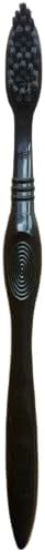 Cavity Defense Deep Clean + Whiter Teeth Toothbrush with Charcoal Extract Black Bristles and Tongue Cleaner, Medium Firmness, Individually Package...