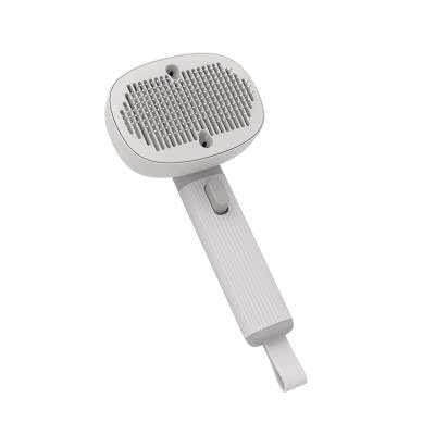 DOC'S 4 in 1 Multifunctional Vibration Massage Pet Comb Negative Ion One Click Self Cleaning Slicker Pet Grooming Brush for Dogs Cats...