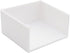 White Sticky Notes Holder, 3x3 Inch Memo Holder, Sticky Notes Cube Dispenser, PS Notepad Organizer for Home and Office Desk Organization...