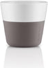 Eva Solo | 2 Lungo Tumbler Mugs | 8 oz Porcelain Coffee Cup Tumblers with Silicone-coated Grip | Dishwasher Safe | Danish Design, Functionality & ...