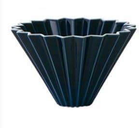 Origami Filter Cup,Ceramic Pour Over Coffee Maker, Non-Electric Pour Over Coffee Dripper, Easy Manual Brew Maker for Home, Cafe, Camping, Coffee G...