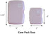 Claire's Caboodles Makeup Case Small - Duo Travel Cosmetic Purse Caboodle for Girls Organizer Storage Box Hard Cases - (Case 1-6x4x1) (Case 2-4x3x...