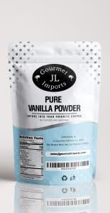 Madagascar Vanilla Powder Whole Vanilla Beans Ground, 1 ounce, Great for Baking, Coffee, Tea, Smoothies, Yogurt, Ice Cream - Keto Friendly Alcohol...
