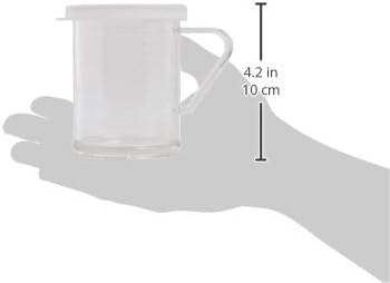 Winware 10-Ounce Polycarbonate Dredge with 3 Snap-on Lids...