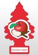 LITTLE TREES Car Air Freshener | Hanging Paper Tree for Home or Car | Cinnamon Apple | 10 Pack...