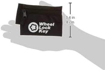 McGard 70007 Wheel Key Lock Storage Pouch, Black...