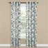 Renaissance Home Fashion Collections Etc Colette Printed Grommet Panel, 52" x 84", Jewel...