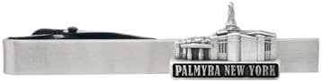 Silver Tie Clip by Ringmasters | LDS Temple Tie Clips for Men with Antique Silver Finish | Suit Accessories for Weddings, Church, & Formal Events ...