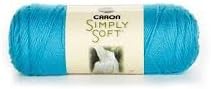 Bulk Buy: Caron Simply Soft Yarn Solids (2-Pack) (Blue Mint)......
