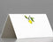 Nancy Nikko Place Cards with Lemon on Branch for Weddings, Showers, and Dinner Parties. Table Tent Style, Scored for Easy Folding. Available in Pk...