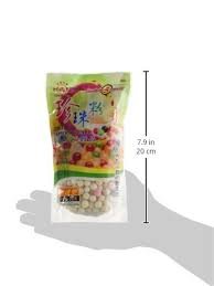 1 Packs of BOBA (Color) Tapioca Pearl "Bubble Tea Ingredients"...