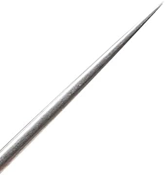 VIUJUH 2 Pack Awl,Gourd Shape Awl Tailors Awl Wood Handle Scratch Awl Sewing Awl Tool for Leather (2 Pack)...