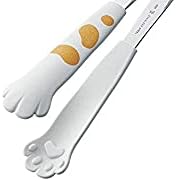 Miya Catch Cat Tongs, 7-Inch, White...