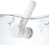 Electric Spin Scrubber Cordless Power Cleaning Brush with 5 Replaceable Brush Heads Rechargeable Scrubber for Bathroom Tub Sink Kitchen Dishes Til...