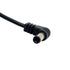 cablecc DC Power 5.5 x 2.1mm / 2.5mm Male to 5.5 2.1/2.5mm Male Plug Cable Right Angled 90 Degree 60cm 24AWG...