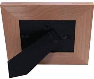 Personalized Hole-In-One Golf Laser Engraved Solid Natural Alder Wood Golfing Tabletop/Hanging Picture Photo Wooden Custom Frame (4x6-inch Horizon...