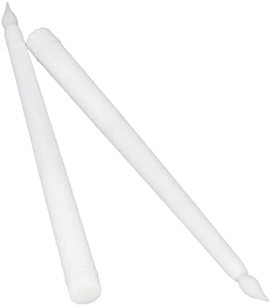 Pssopp LED Taper Candles Flameless Candle Electronic Candle Light 2pcs LED Taper Candles Battery Powered Flameless LED Candle Sticks for Festival ...